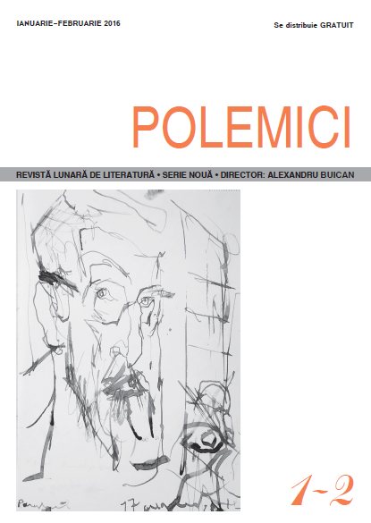 Revista POLEMICI 1-2 ianuarie-februarie 2016