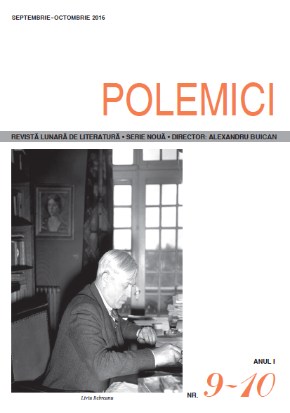 Revista POLEMICI 9-10 septembrie-octombrie 2016